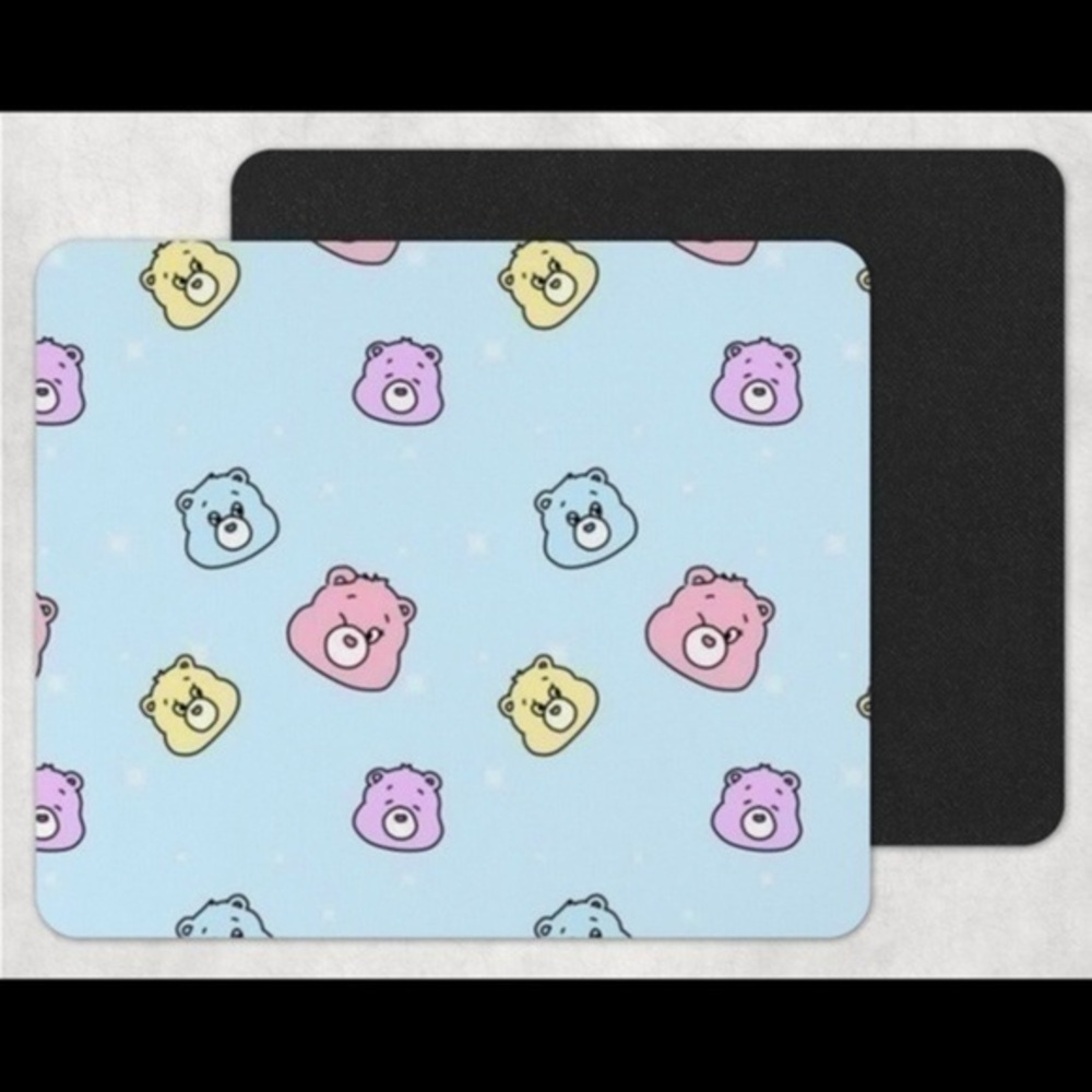 Blue Carebear Mouse Pad